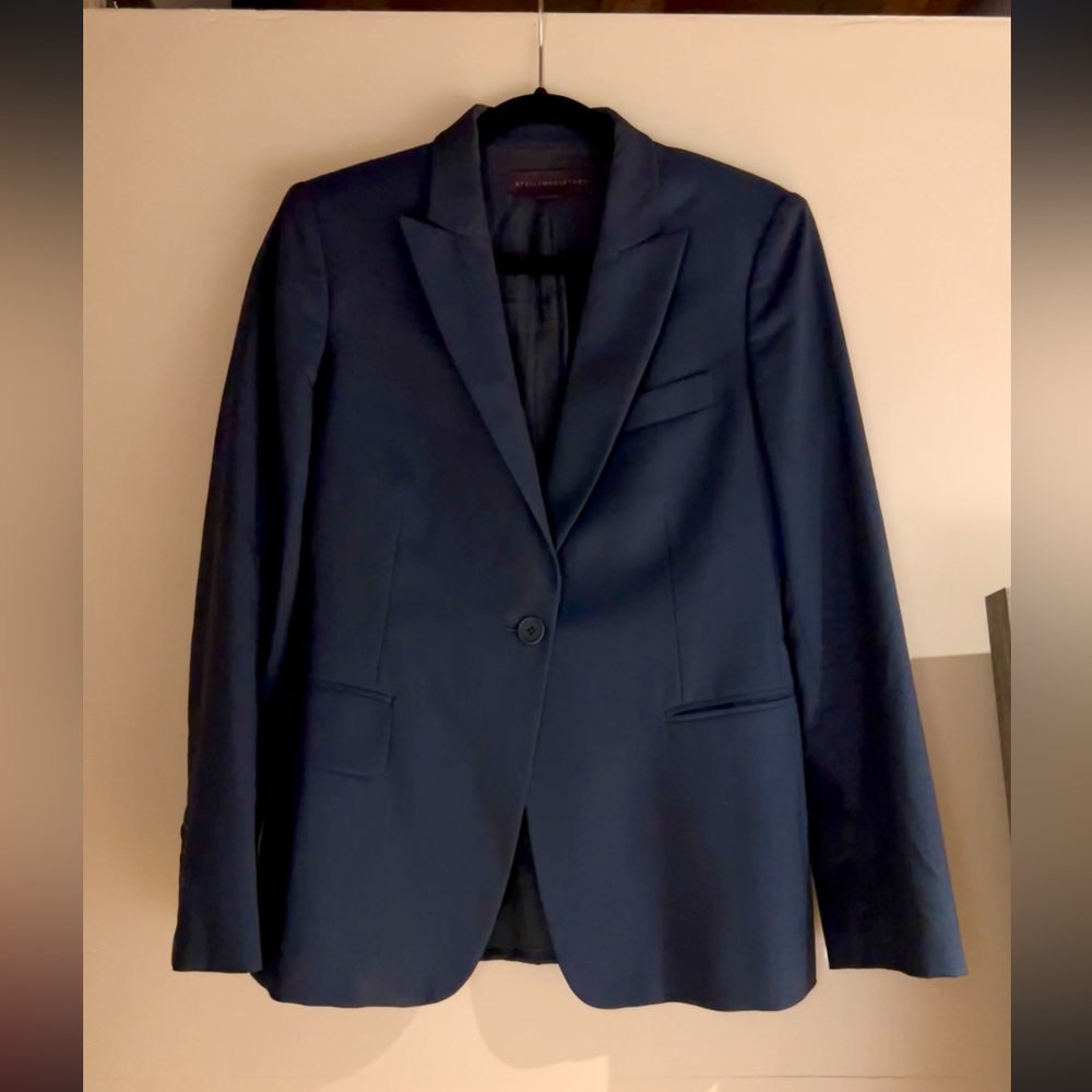 Stella McCartney navy blue blazer